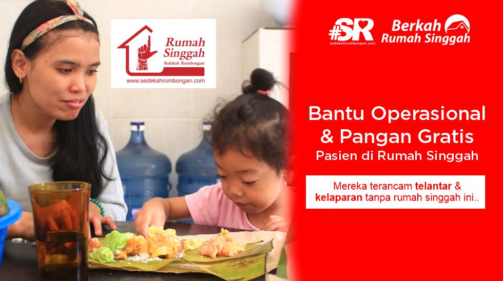 Bantu Operasional dan Pangan Gratis Pasien di Rumah Singgah