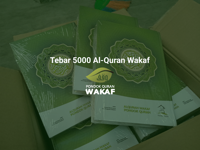 Wakaf Al Quran Untuk Disebarkan Ke Pelosok Indonesia 4231