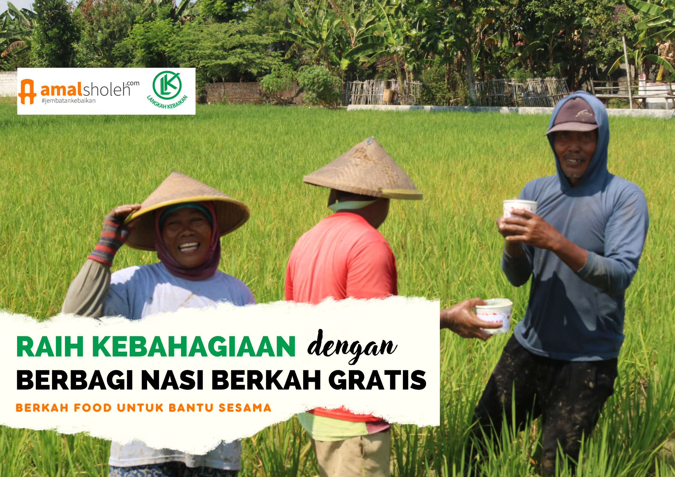 Sedekah Nasi Box untuk Makmurkan Umat