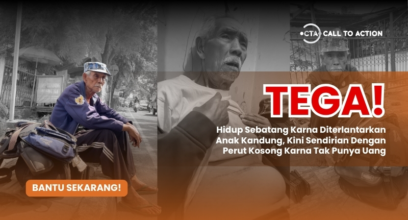 Dicampakan Anak Hingga Terancam Hidup Dijalanan, Bantu Abah Salim Berjuang