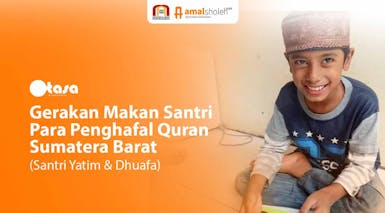 Gerakan Sedekah Makan Santri Penghafal Qur'an