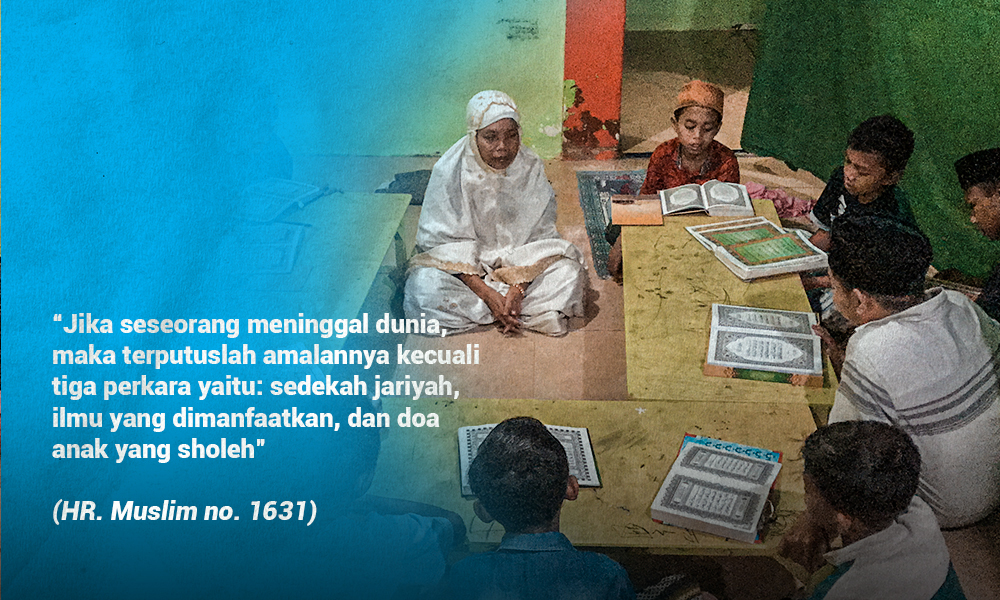Kisah Tunanetra yang Mengajar Ngaji di Pelosok Desa : Sedekah untuk Pahlawan Tanpa Tanda Jasa