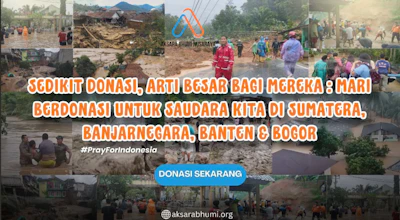 Peduli Banjir di Indonesia