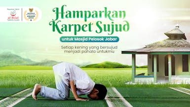 Tebar Karpet Untuk Masjid Pelosok