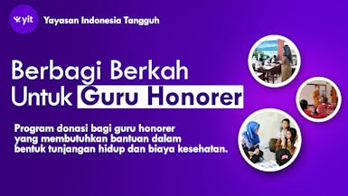 Support Guru Honorer Di Pelosok Negeri