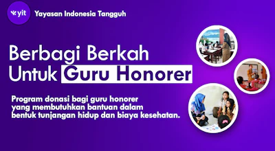 Support Guru Honorer Di Pelosok Negeri