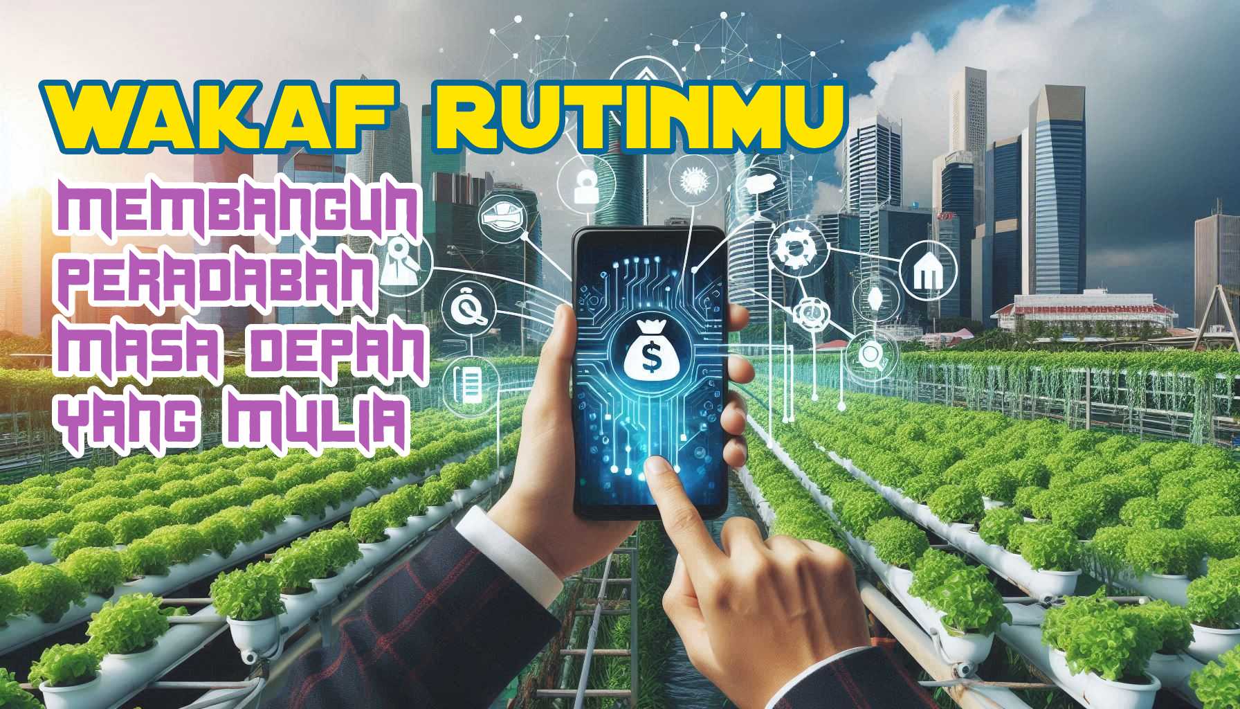 Wakaf Rutin dengan 10 Ribu Sehari, Membangun Keberkahan, Membawa Manfaat untuk Umat