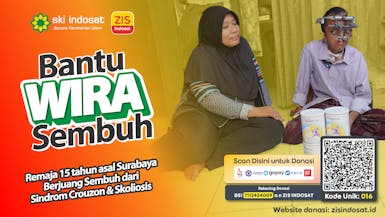 Ayo Bantu Wira Sembuh dari Sindrom Crouzon dan Skoliosis