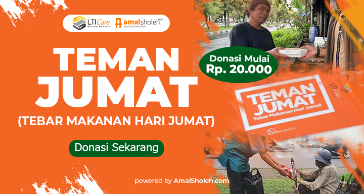 Gerakan Berbagi Makanan Jumat Berkah untuk Pejuang Nafkah