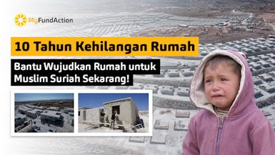 Bangun Rumah untuk Pengungsi Suriah
