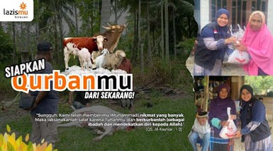 Infak Daging Qurban Untuk Fakir Miskin