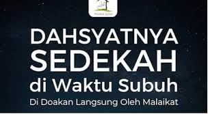 Program SEDEKAH SUBUH Rutin