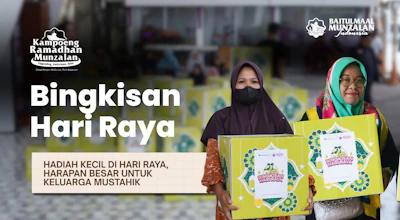 Bingkisan Hari Raya untuk Mustahik