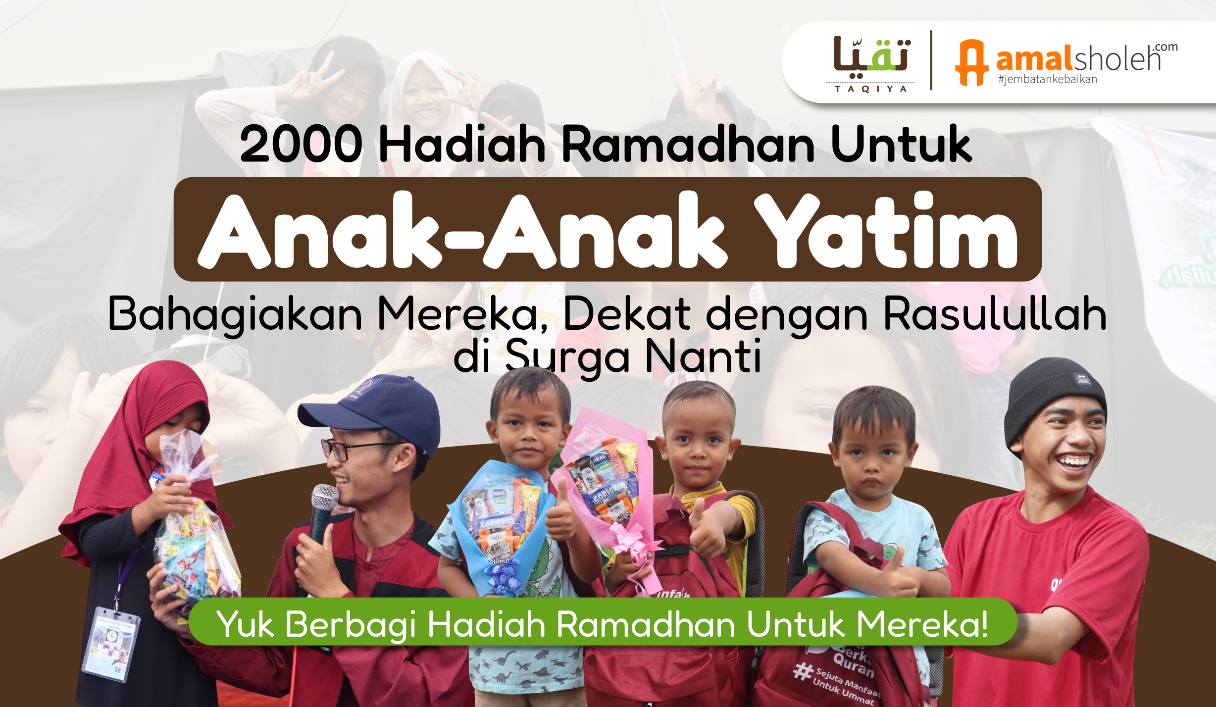 Ramadhan Penuhi Kebutuhan Dan Makan Anak Yatim, Dhuafa Dan Penghafal Quran