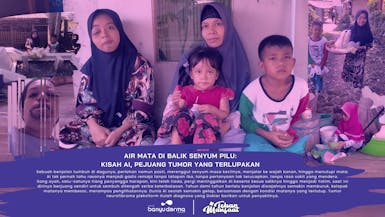Air Mata di Balik Senyum Pilu Pejuang Tumor