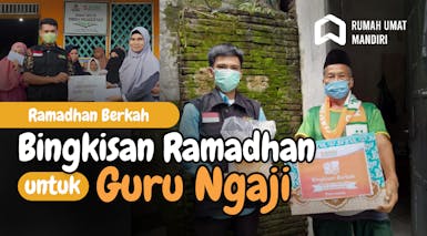 Bingkisan Ramadhan untuk Guru Ngaji