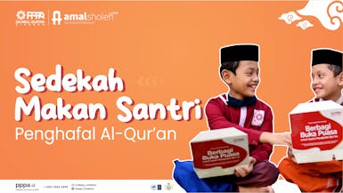 Sedekah Makan Santri