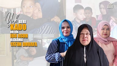 Patungan Kado Terbaik di Hari Ibu untuk Para Ibu Asuh Panti Asuhan