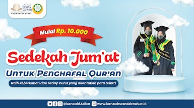 Sedekah Jum'at Untuk Penghafal Qur'an