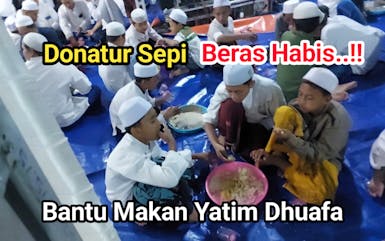 Sedekah Makanan Untuk Yatim Penghafal Qur'an