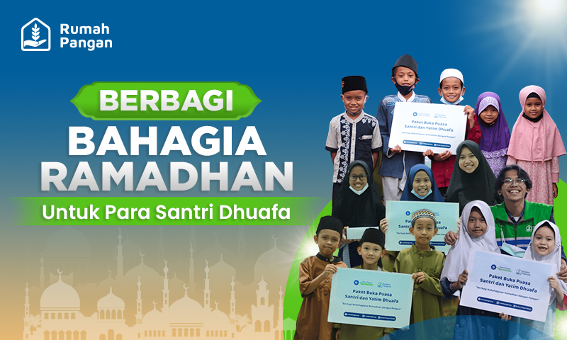 Dapur Pangan Ramadhan untuk Santri di Pedalaman