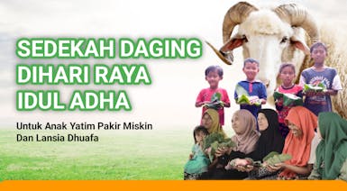 Sedekah Daging Dihari Raya Idul Adha