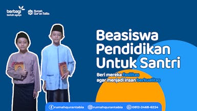 Dukung Santri Agar Mendapatkan Pendidikan Terbaik