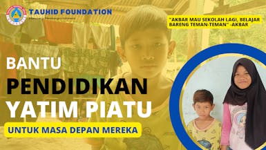 Bantu Pendidikan Yatim Piatu Untuk Masa Depan