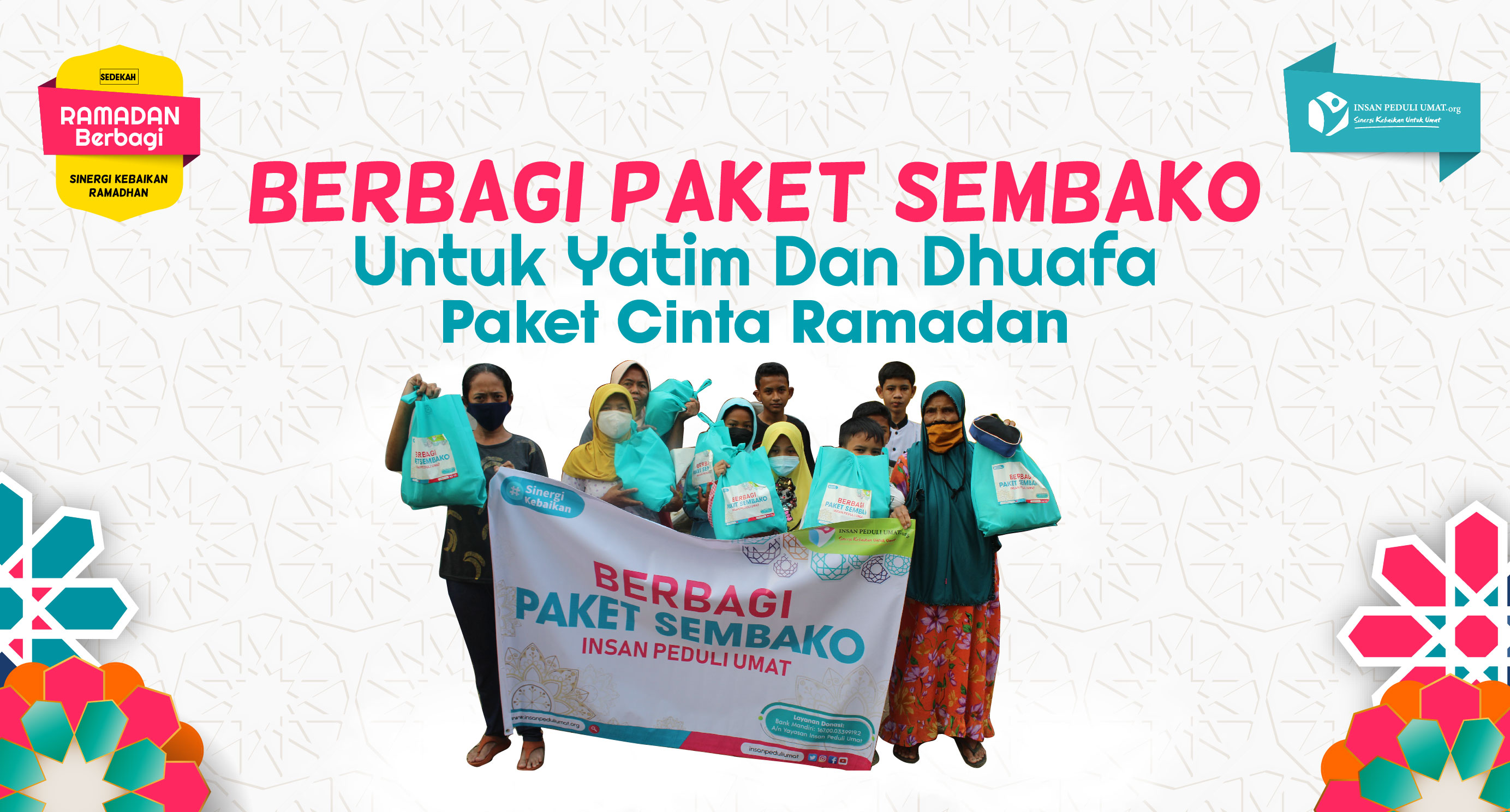 Berbagi Paket Sembako Untuk Yatim Dan Dhuafa di Bulan Ramadan