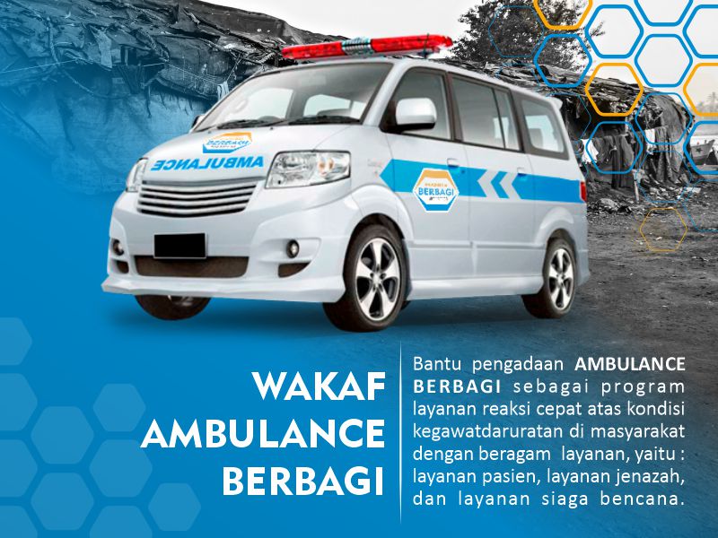 Wakaf Ambulance Berbagi