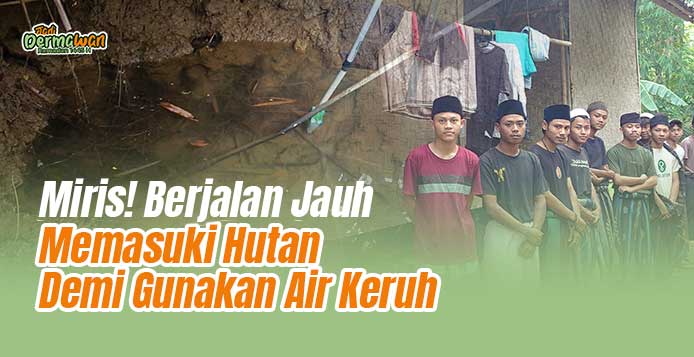 Bangun MCK Layak untuk Santri Tahfidz Pelosok Desa