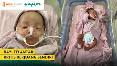 KRITIS! Bantu Bayi Fais berjuang nyawa diNICU