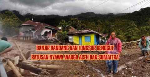 Bantu Korban Bencana Banjir Aceh, Sumatera Utara, dan Sumatera Barat