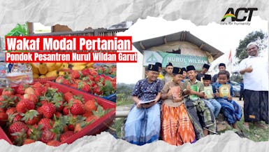 Wakaf Modal Pertanian Pesantren Nurul Wildan Garut