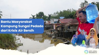 PEMBANGUNAN SUMUR BOR DI KAMPUNG SUNGAI PEDADO