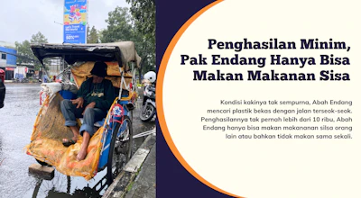 bantu abah endang hidup dengan layak