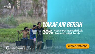 Wakaf Air Bersih Untuk Masjid di Aceh