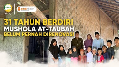 Bantu Renovasi Musholla At-Taubah Sukabumi