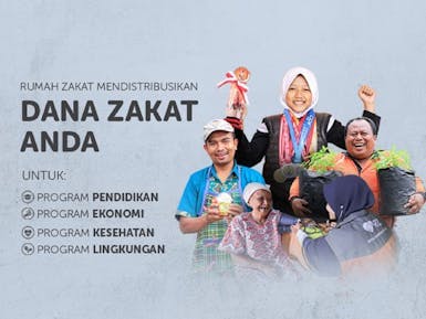 Tunaikan Zakat Anda di Lembaga Amil Zakat Rumah Zakat