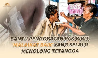 Benjolan di Punggung Pak Bibit Bernanah dan Pecah
