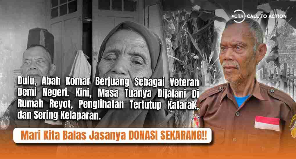 Abah Komar Veteran Yang Ditipu Hingga Kehilangan Hak Pensiun & Kini Hidup Dalam Keterbatasan