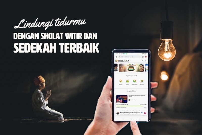 Wujudkan Keberkahan Malam dengan Sedekah Sebelum Tidur