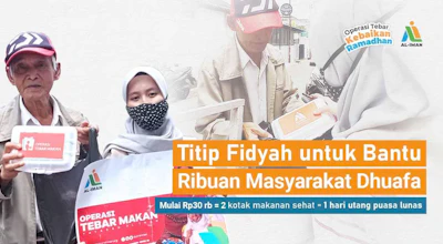Mulai dari 30 Ribu, Tunaikan Fidyahmu