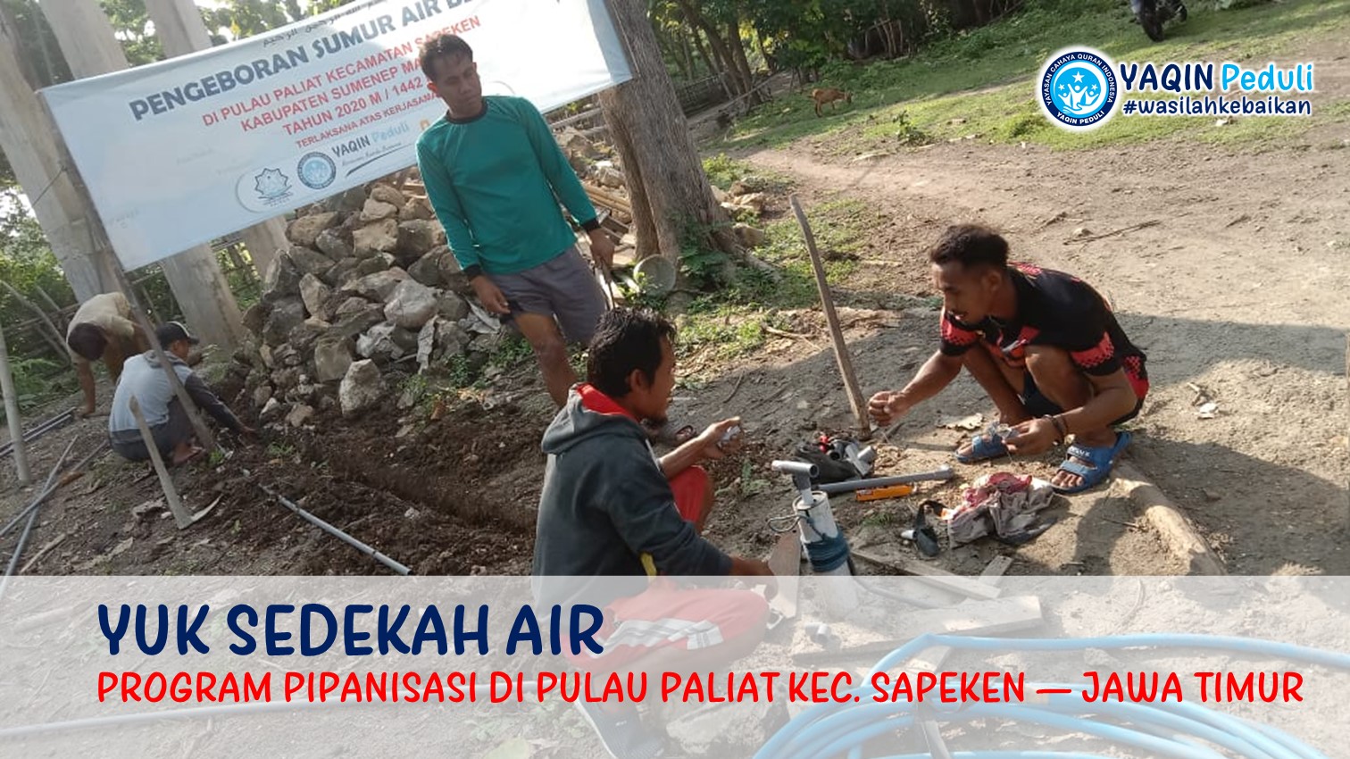 Pipanisasi Air Bersih untuk Masyarakat Pulau Paliat
