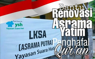 Renovasi Total Asrama Santri Yatim Penghafal Qur'an