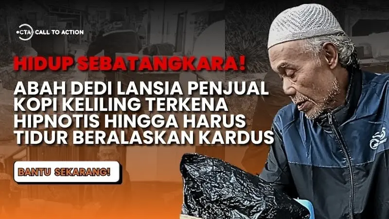 Korban Hipnotis, Perjuangan Penjual Kopi Keliling Hidup di Jalan