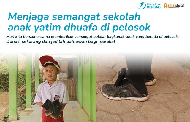 Menjaga Semangat Sekolah Anak Yatim Dhuafa di Pelosok