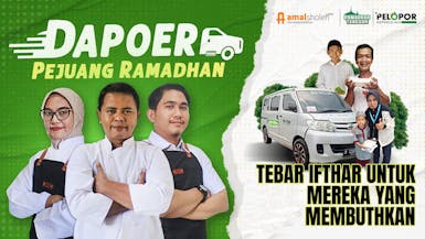 Tebar 10.000 Paket Buka Puasa Untuk Pejuang Ramadhan