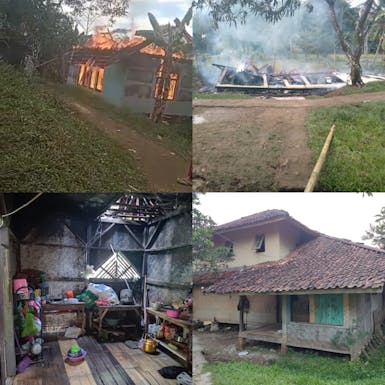 Bantu Bangun Pondok Pasca Kebakaran