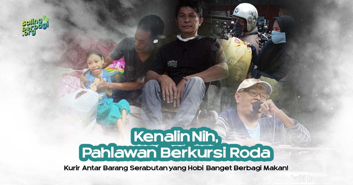 Ikut Teman Disabilitas Berbagi Paket Sembako untuk Warga Tidak Mampu